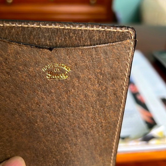 Gucci authentic men’s Billfold. Vintage never used. With box - Picture 6 of 6